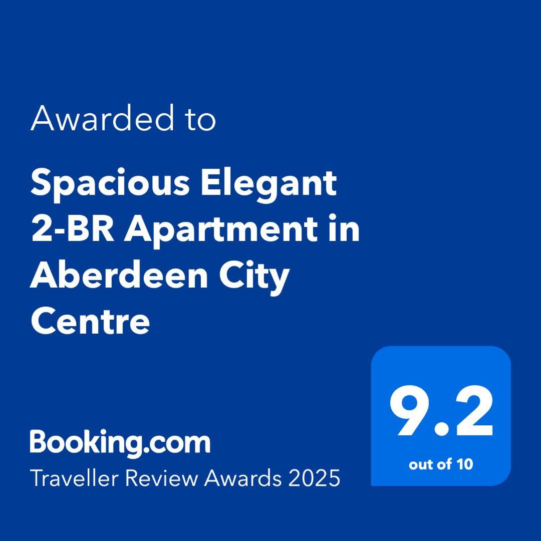 Spacious Elegant 2-Br Apartment In Aberdeen City Centre Екстер'єр фото